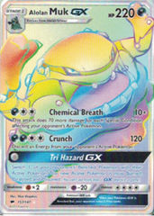 Alolan Muk GX - 157/147 - Secret Rare